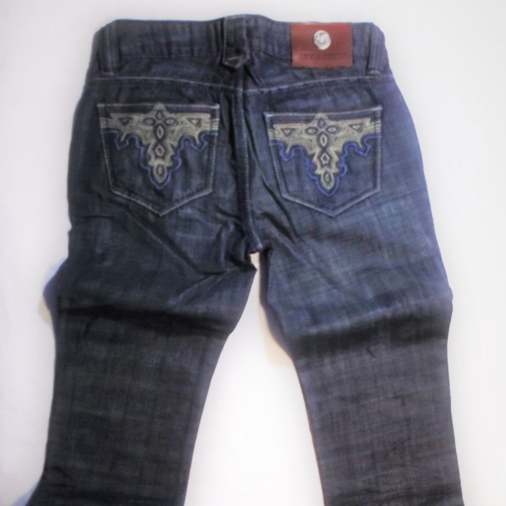 Antik Denim Monroe Bootcut Embellished Flap Jeans